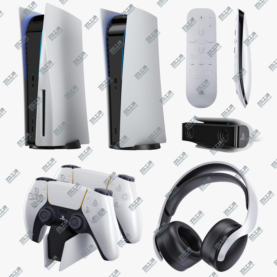 images/goods_img/20210319/3D model Sony Playstation 5 Collection PS5 2020/2.jpg
